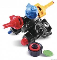 Головка 5-позиційна HD D1/2” F7: 227348 Arag на трубу 1/2”